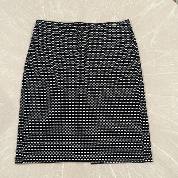 Anne Klein Black and White Skirt Size 8 - Picture 1 of 8